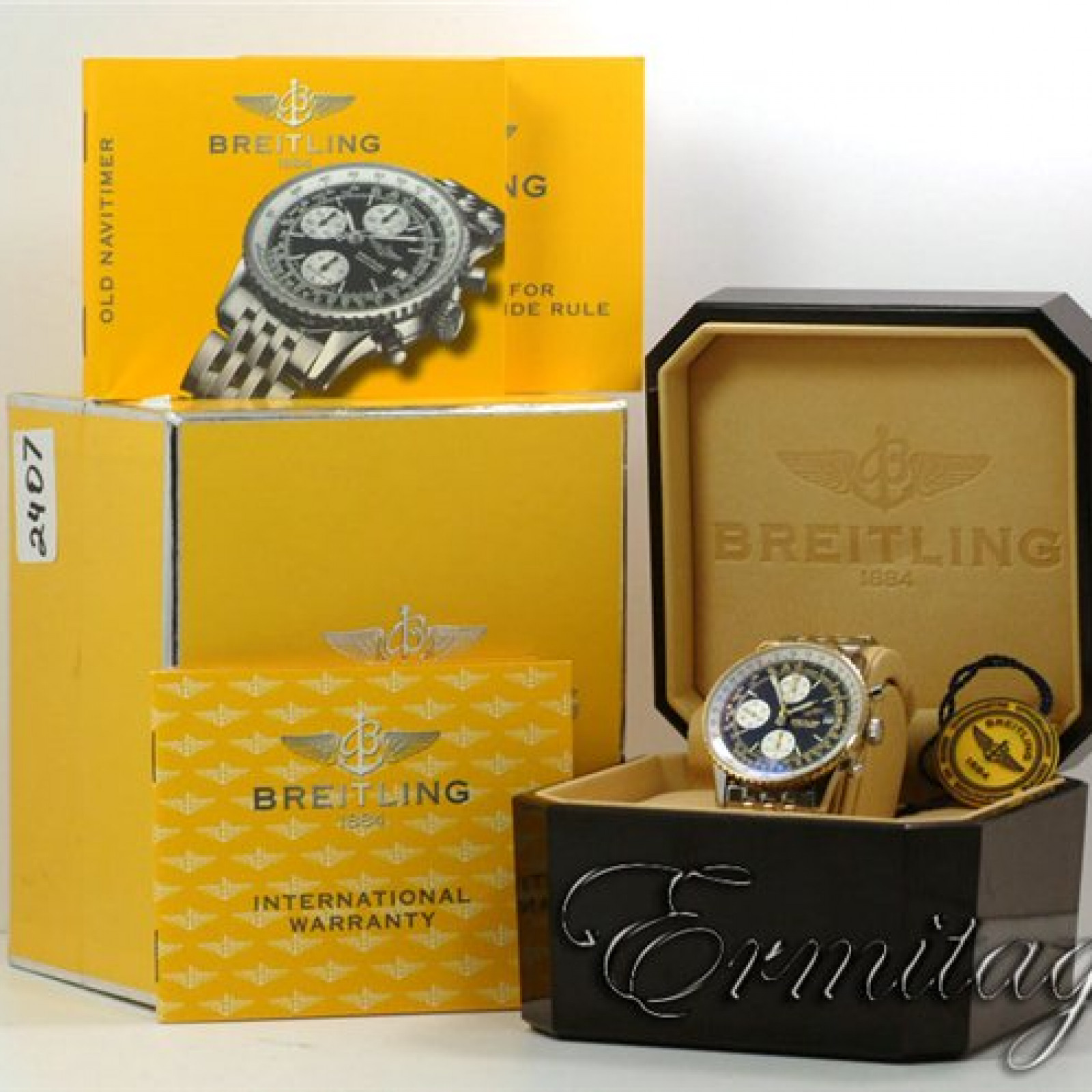 Breitling Old Navitimer II D13322 Gold & Steel